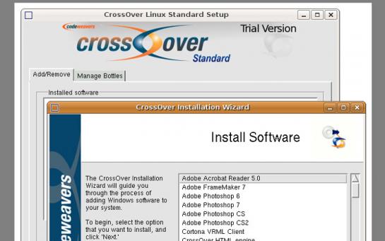 Crossover как пользоваться linux