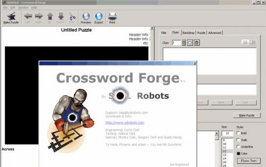 Crossword forge for mac